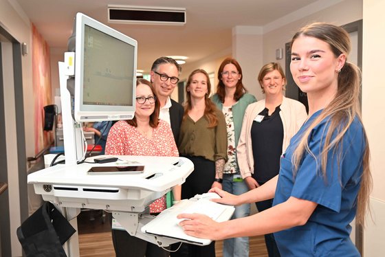 Teambild zum Pflegetraineeship